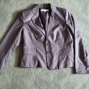 EUC Nine West Sz 12 gray blazer